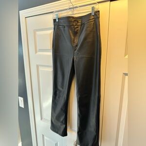 NWOT Ann Taylor Faux Leather Pants